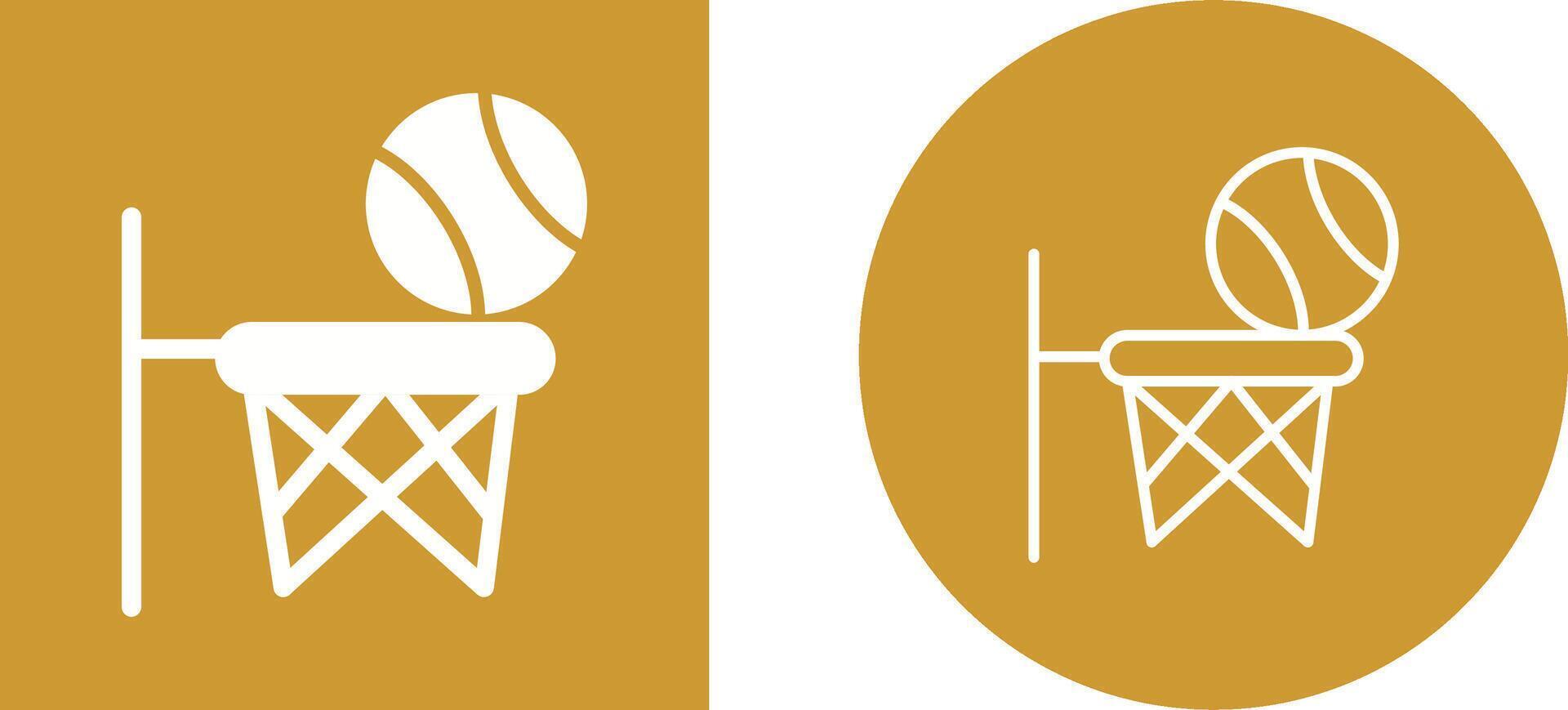 basketbal vector pictogram