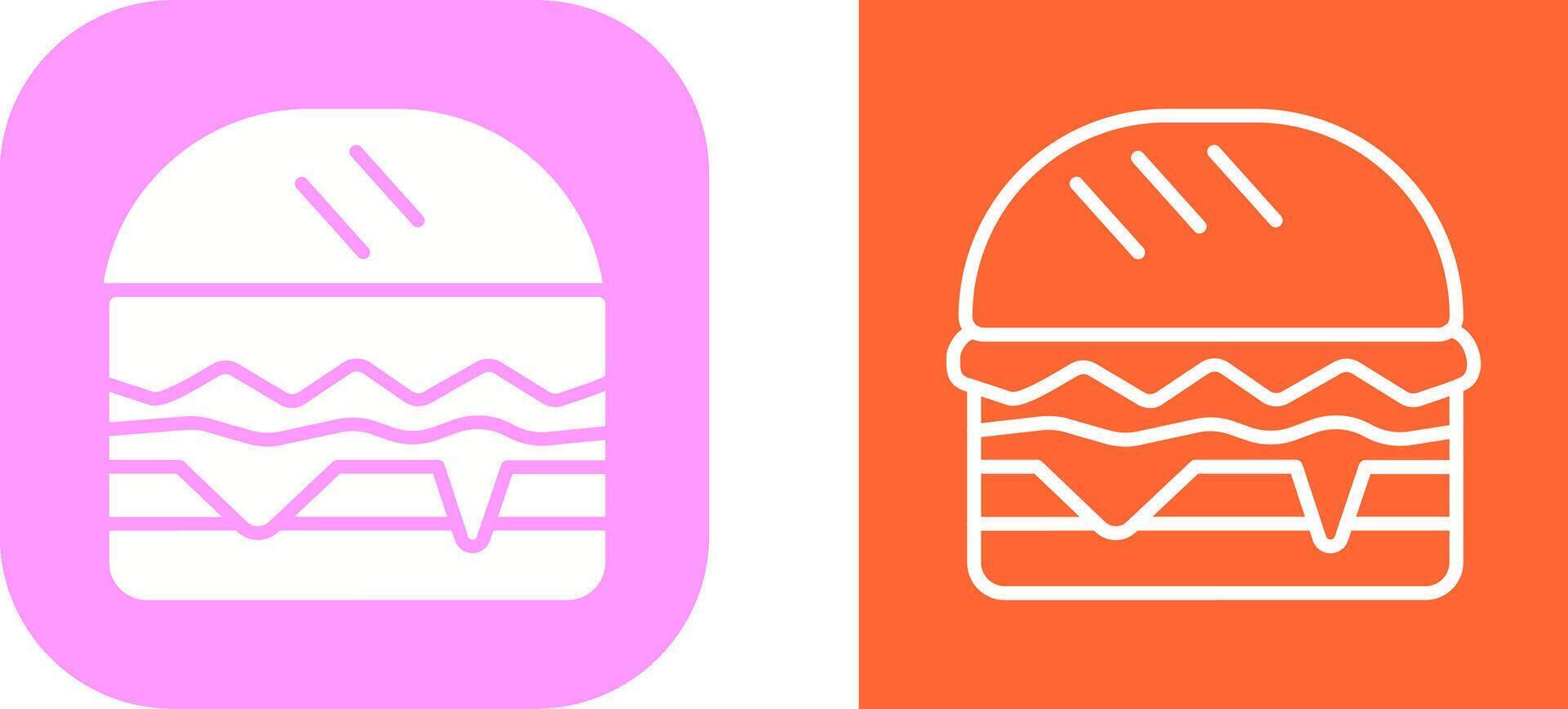 Hamburger vector icoon