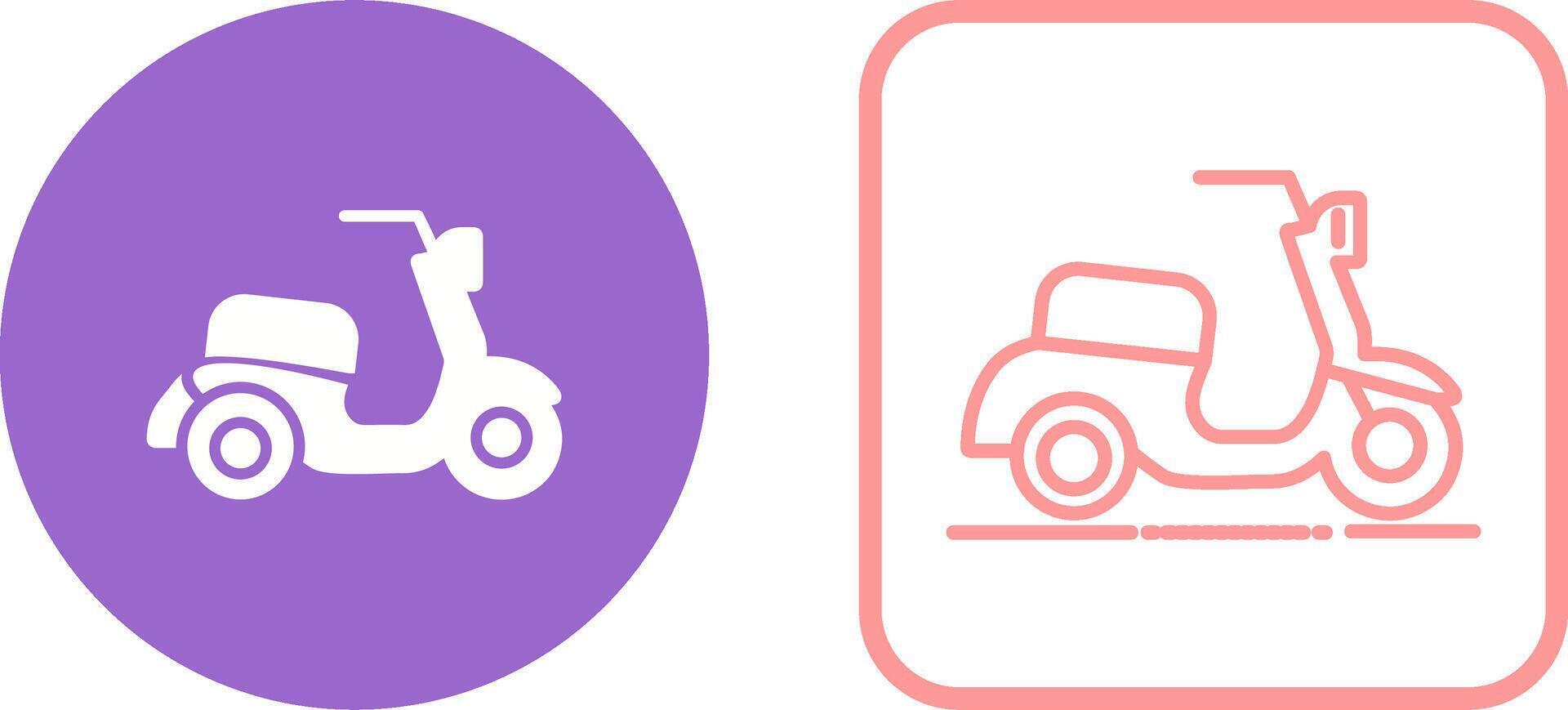 scooter vector pictogram