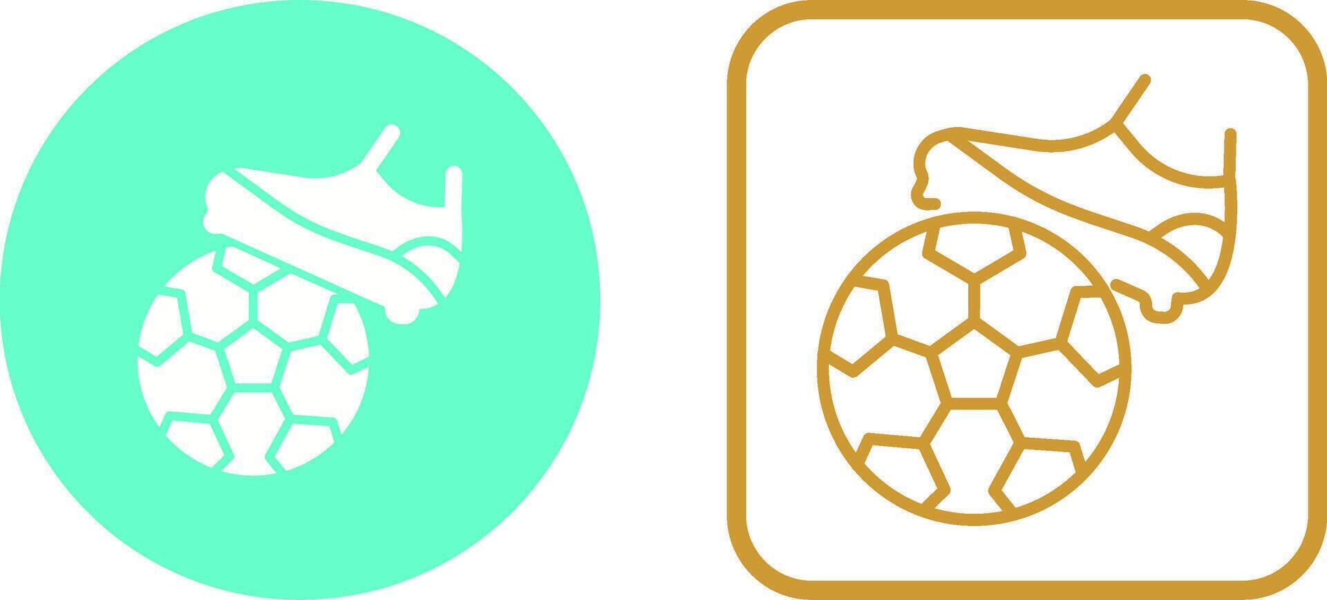 voetbal vector pictogram