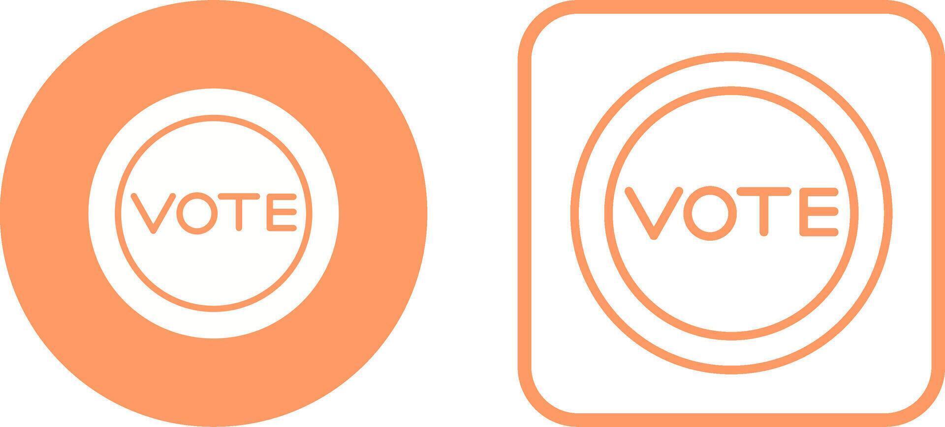 stemmen koppeling vector icoon