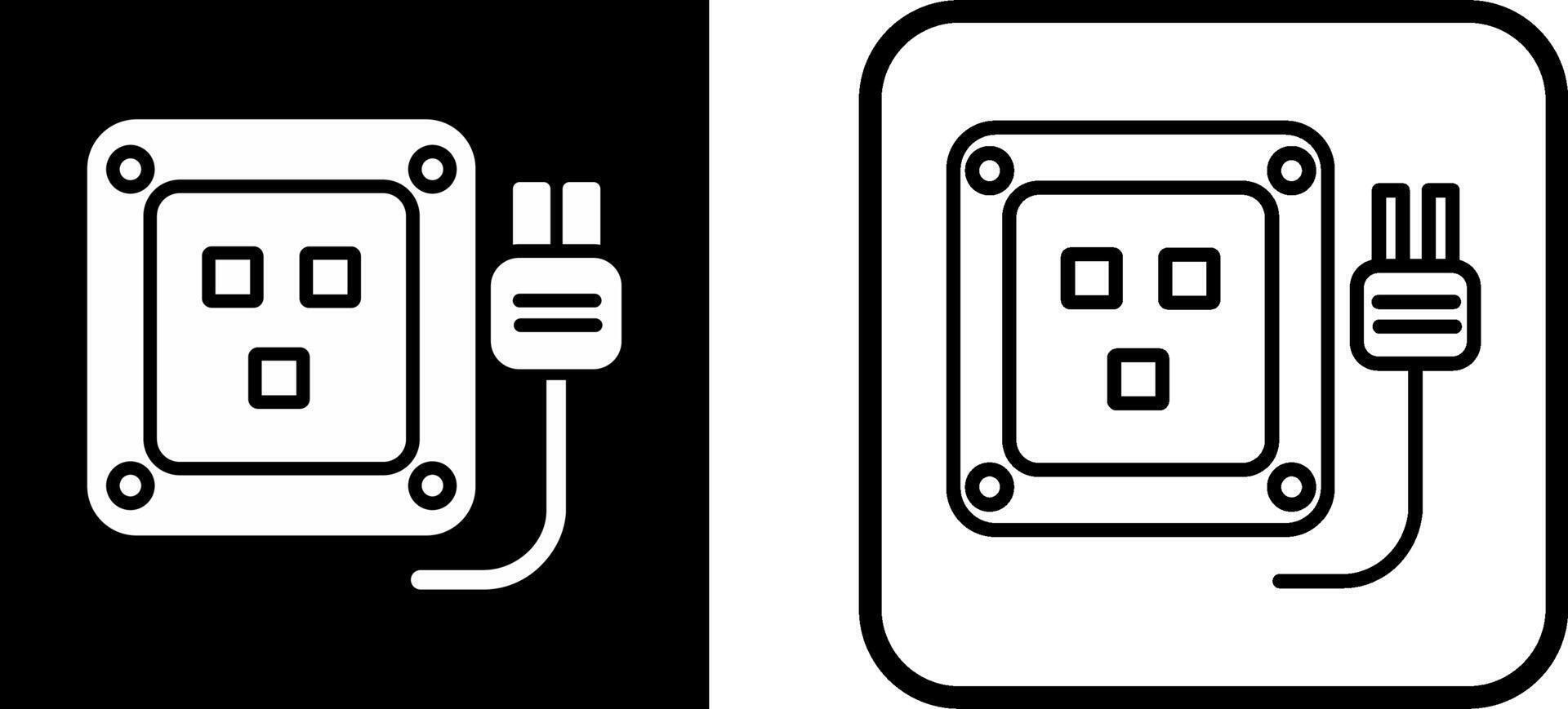 stopcontact vector pictogram