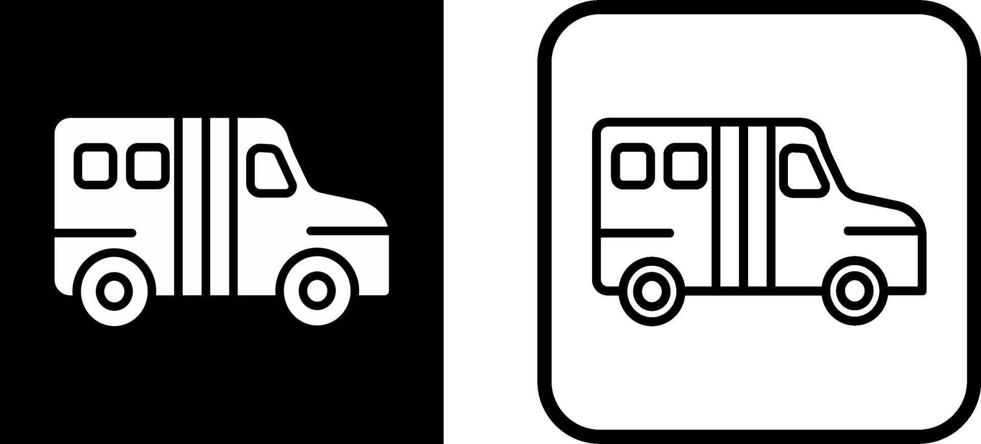 schoolbus vector pictogram