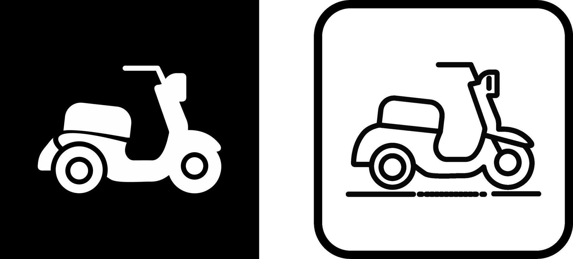 scooter vector pictogram