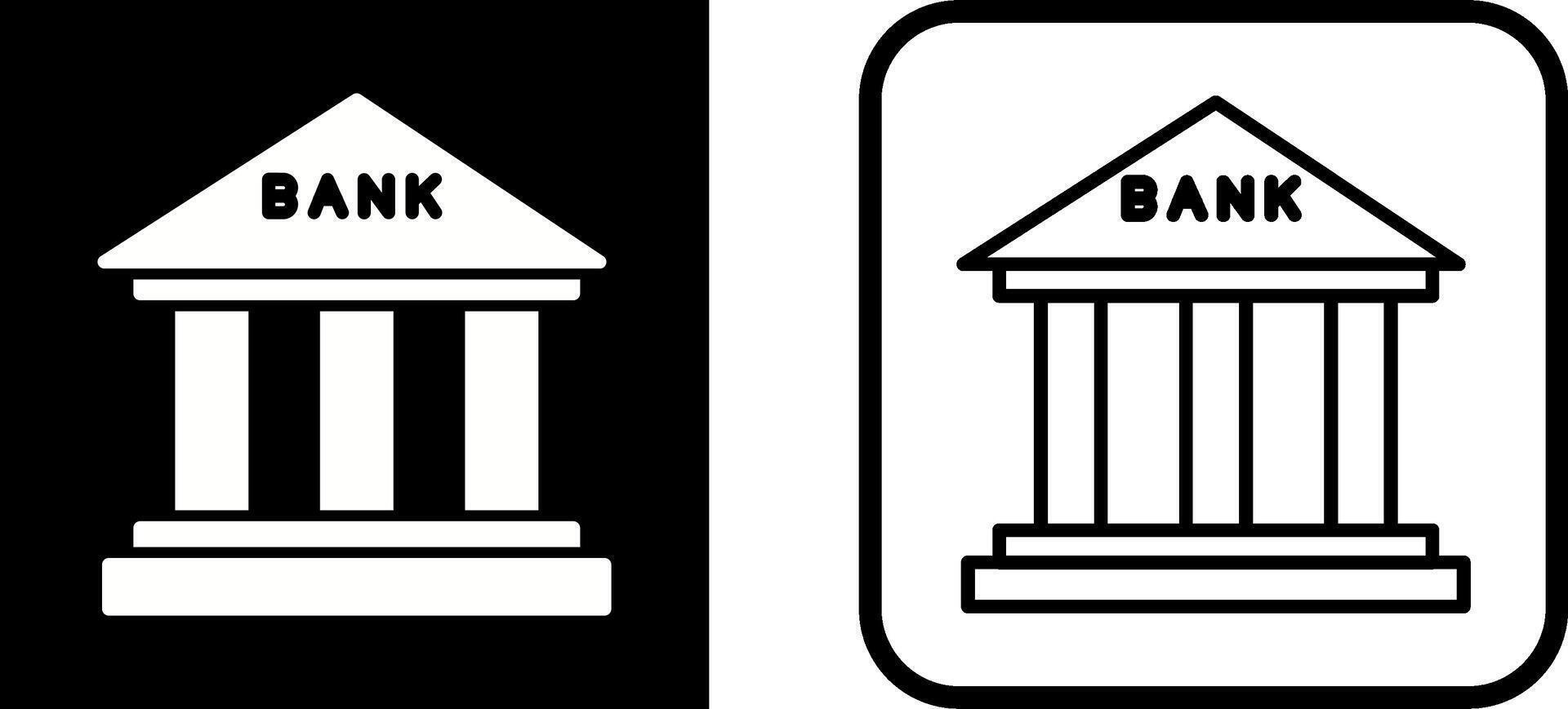 bank vector pictogram