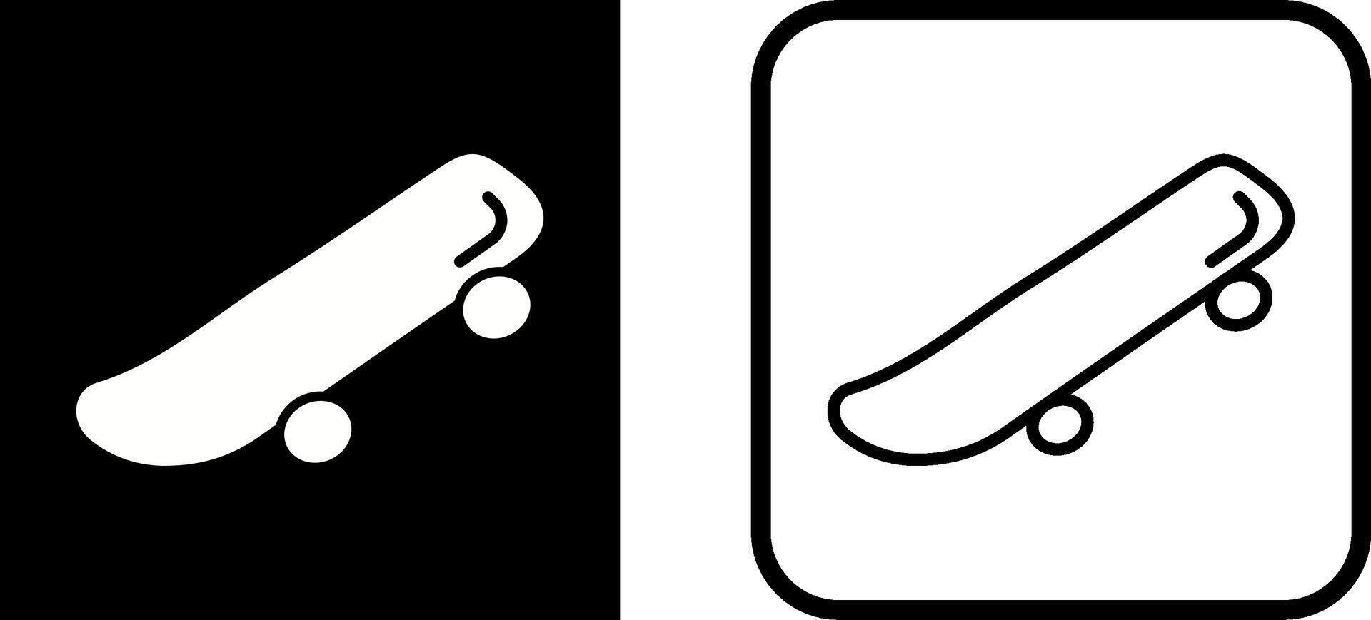 skateboard vector pictogram