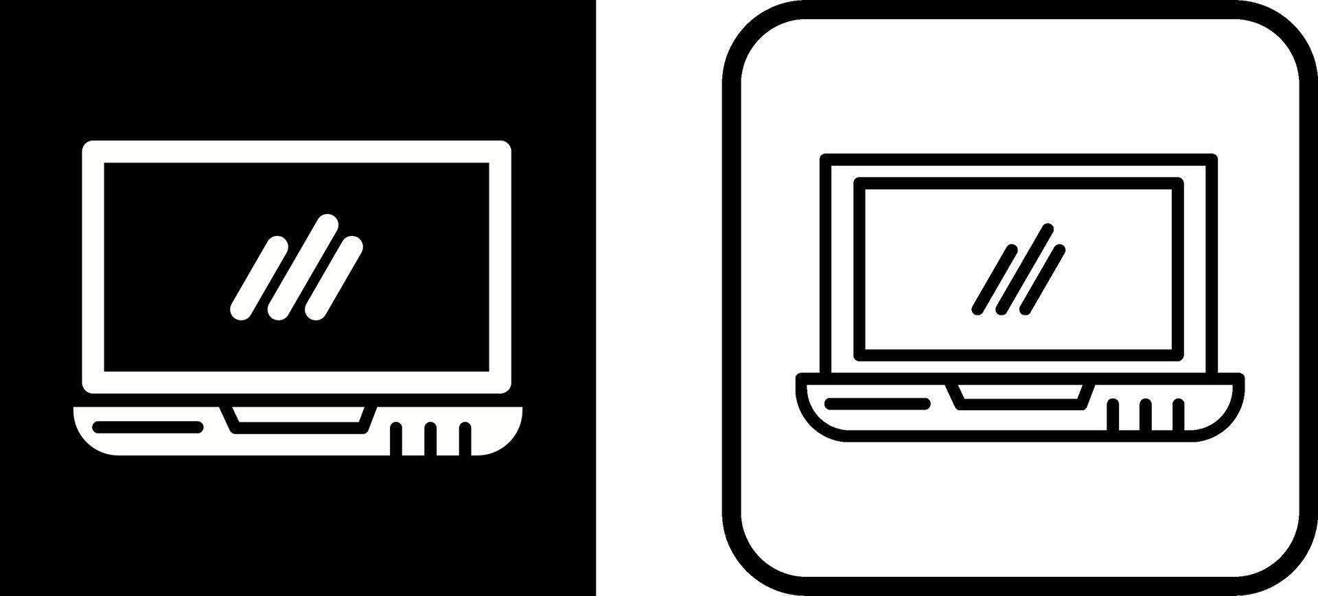 laptop vector pictogram