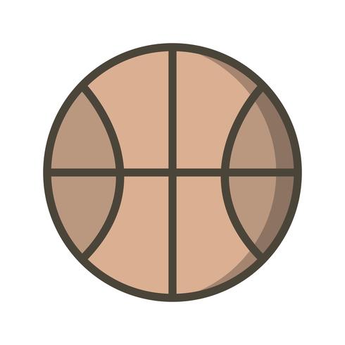 Basketbal pictogram vectorillustratie vector