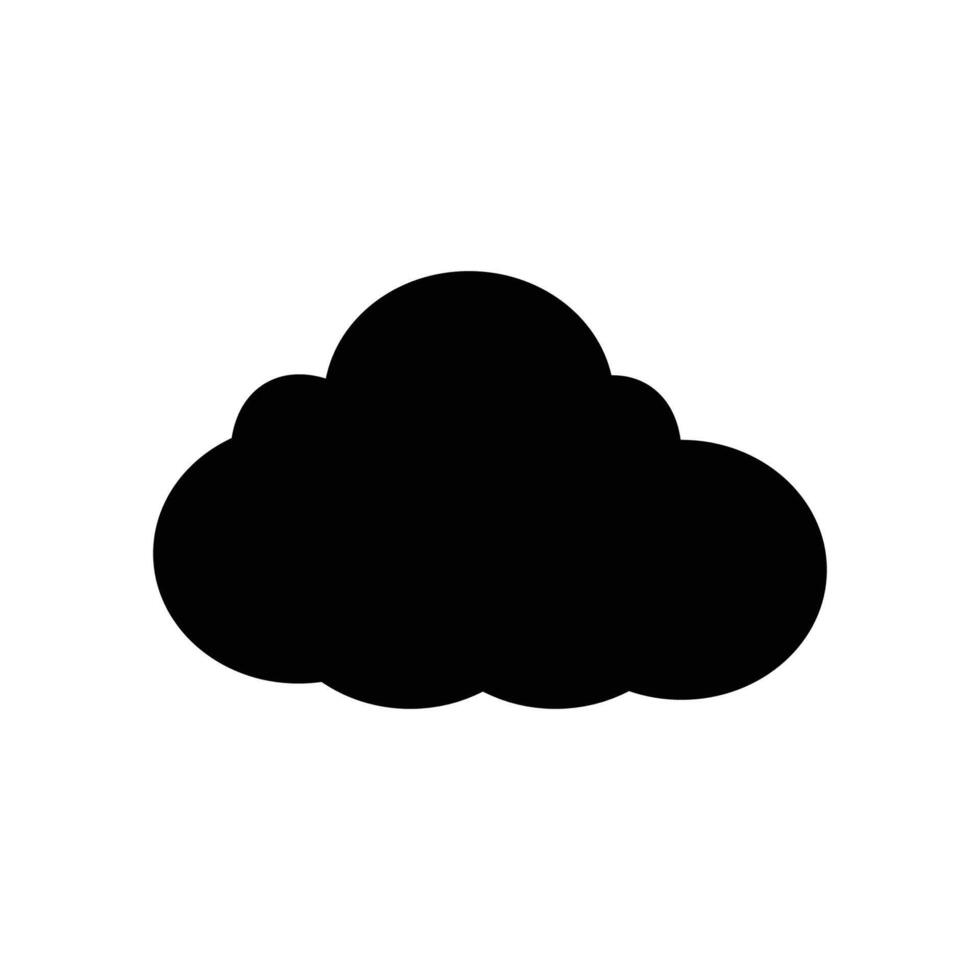 wolk logo vector sjabloon symbool ontwerp