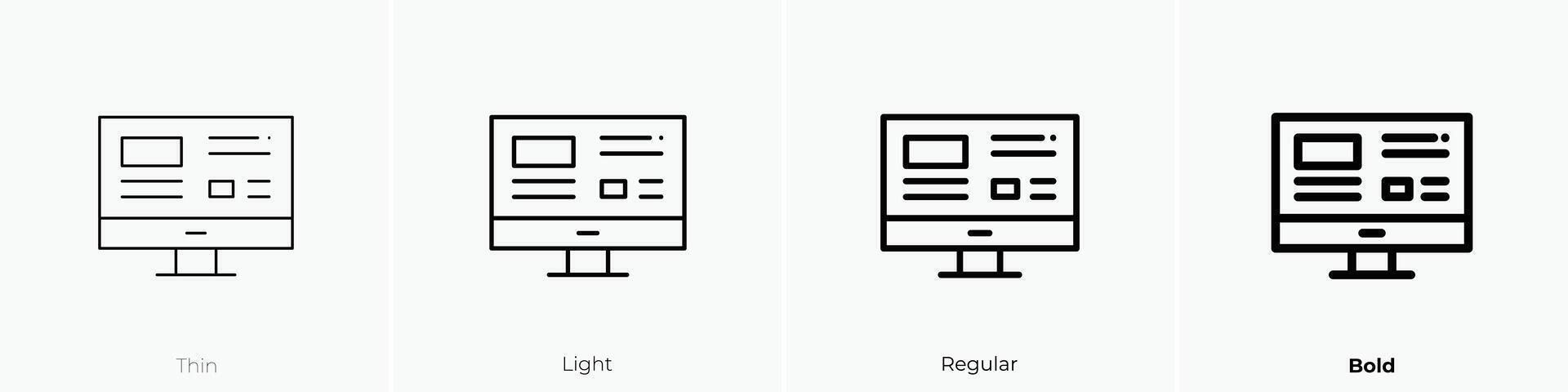 nieuws icoon. dun, licht, regelmatig en stoutmoedig stijl ontwerp geïsoleerd Aan wit achtergrond vector