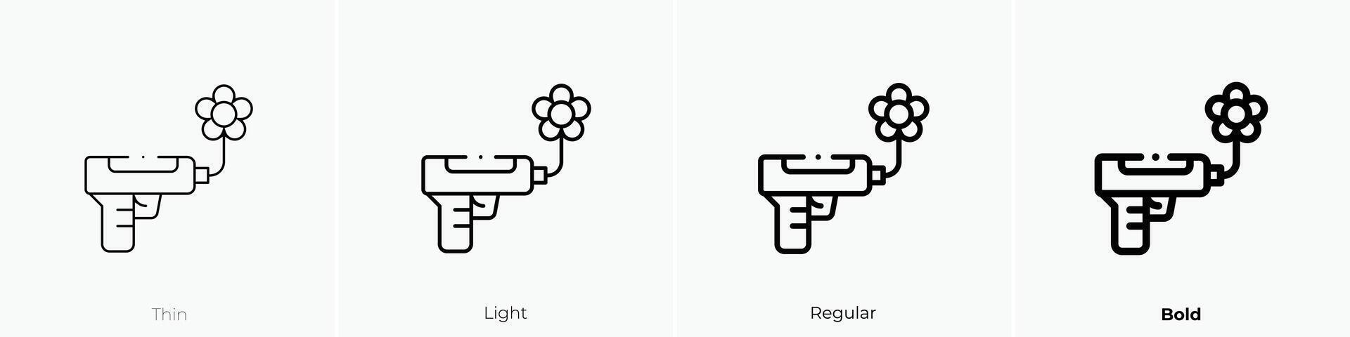 Nee oorlog icoon. dun, licht, regelmatig en stoutmoedig stijl ontwerp geïsoleerd Aan wit achtergrond vector