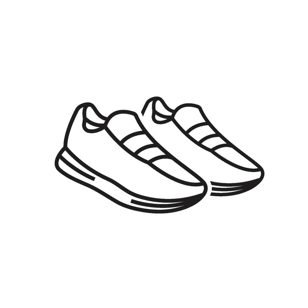schoenen icoon vector element ontwerp sjabloon