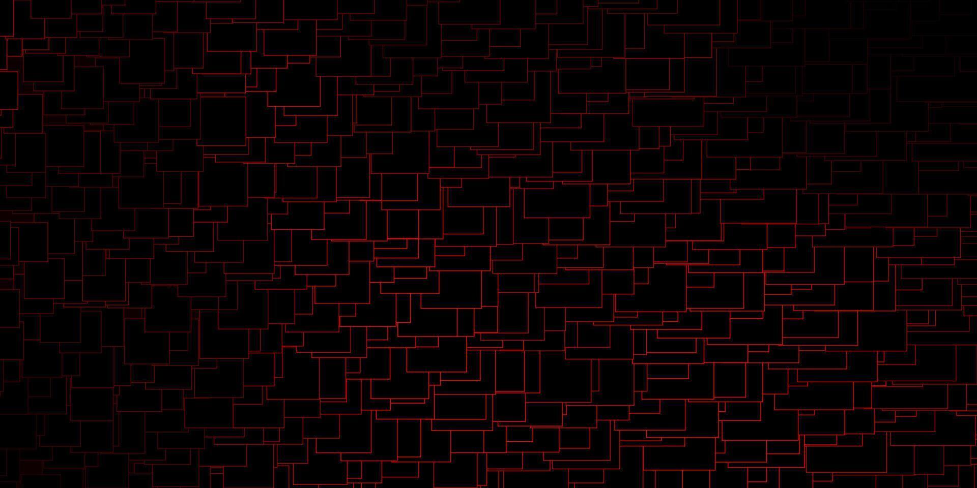 donkergroene, rode vector achtergrond in veelhoekige stijl.