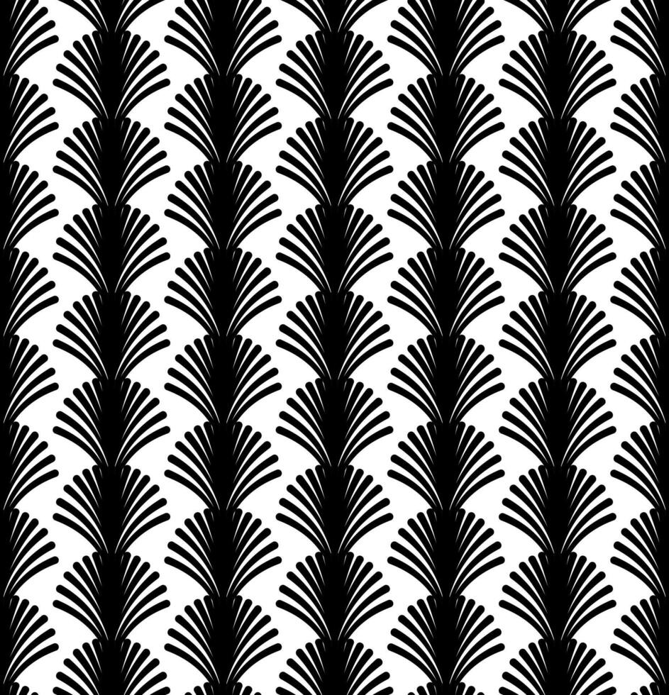 zwart meetkundig kunst deco patroon ontwerp met wit achtergrond vector