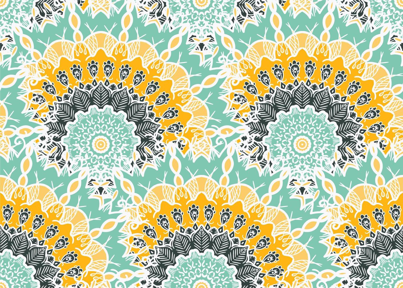 mandala naadloze patroon vector