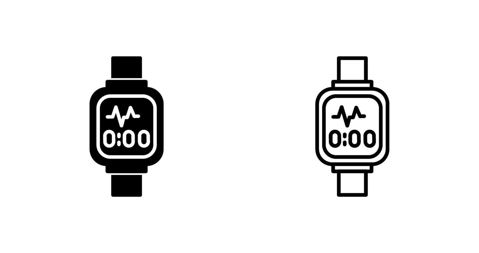 slimme horloge vector icoon