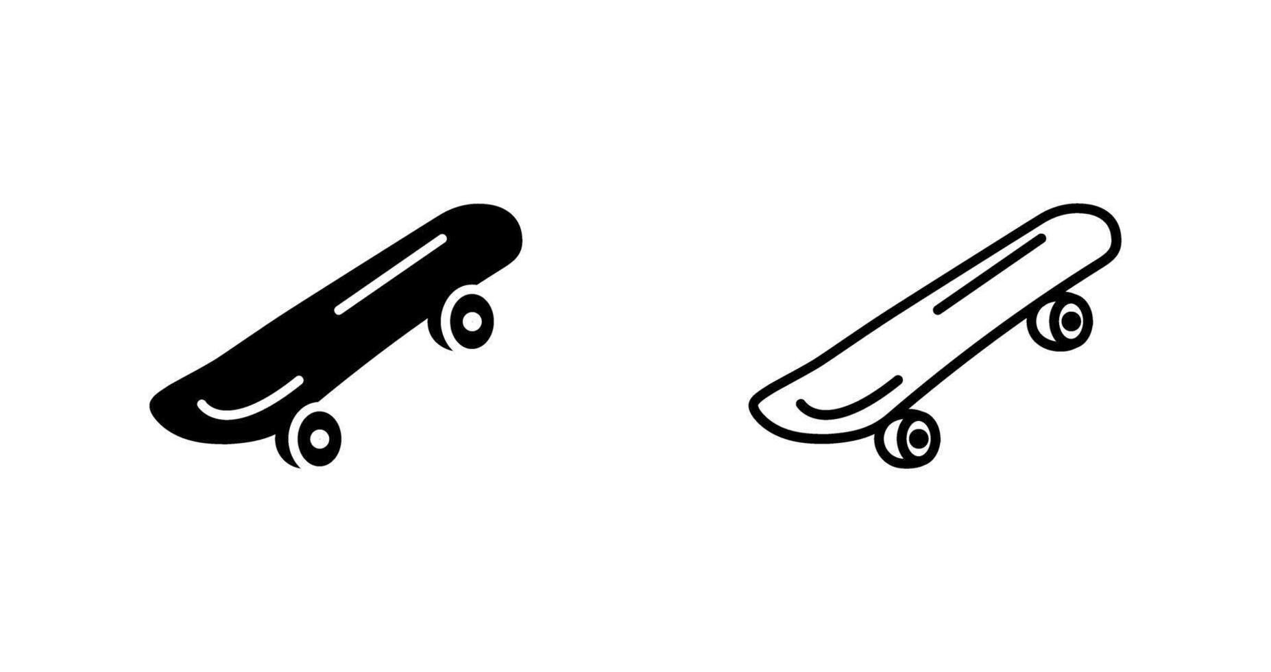 skateboard vector pictogram