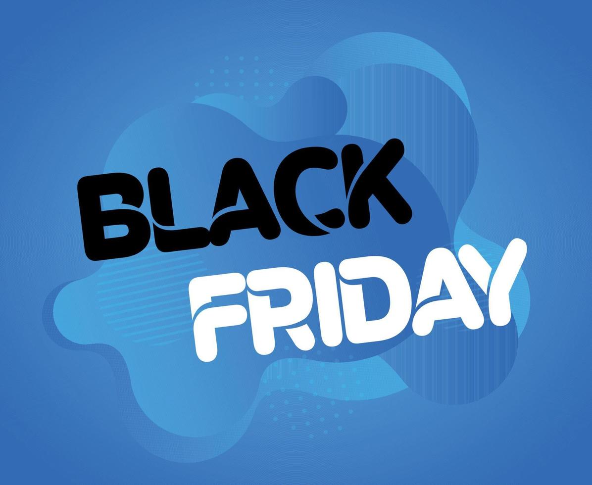 zwarte vrijdag dag 29 november vakantie ontwerp vector marketing abstracte illustratie met blauwe achtergrond