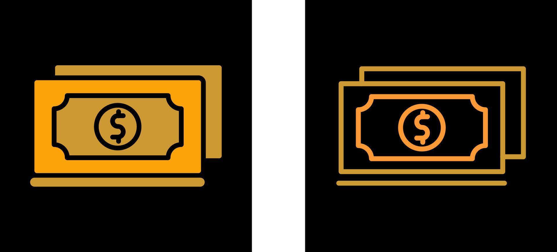 geld vector pictogram