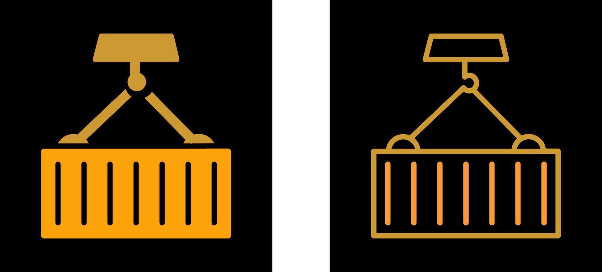 container vector pictogram