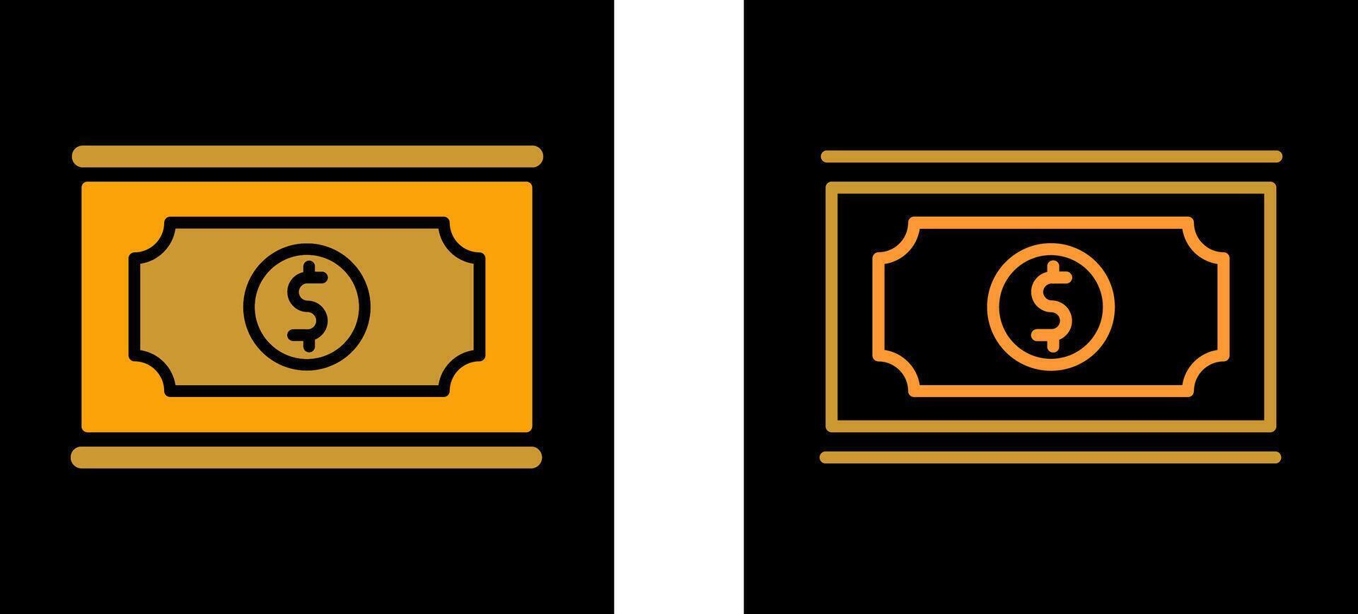 geld vector pictogram