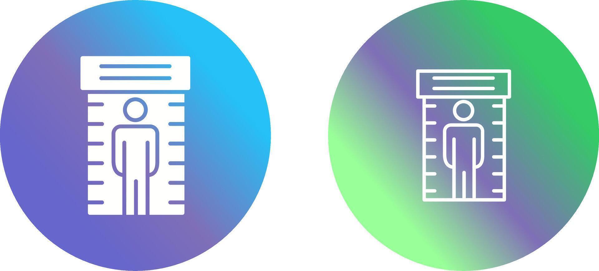 metaal detector vector icoon