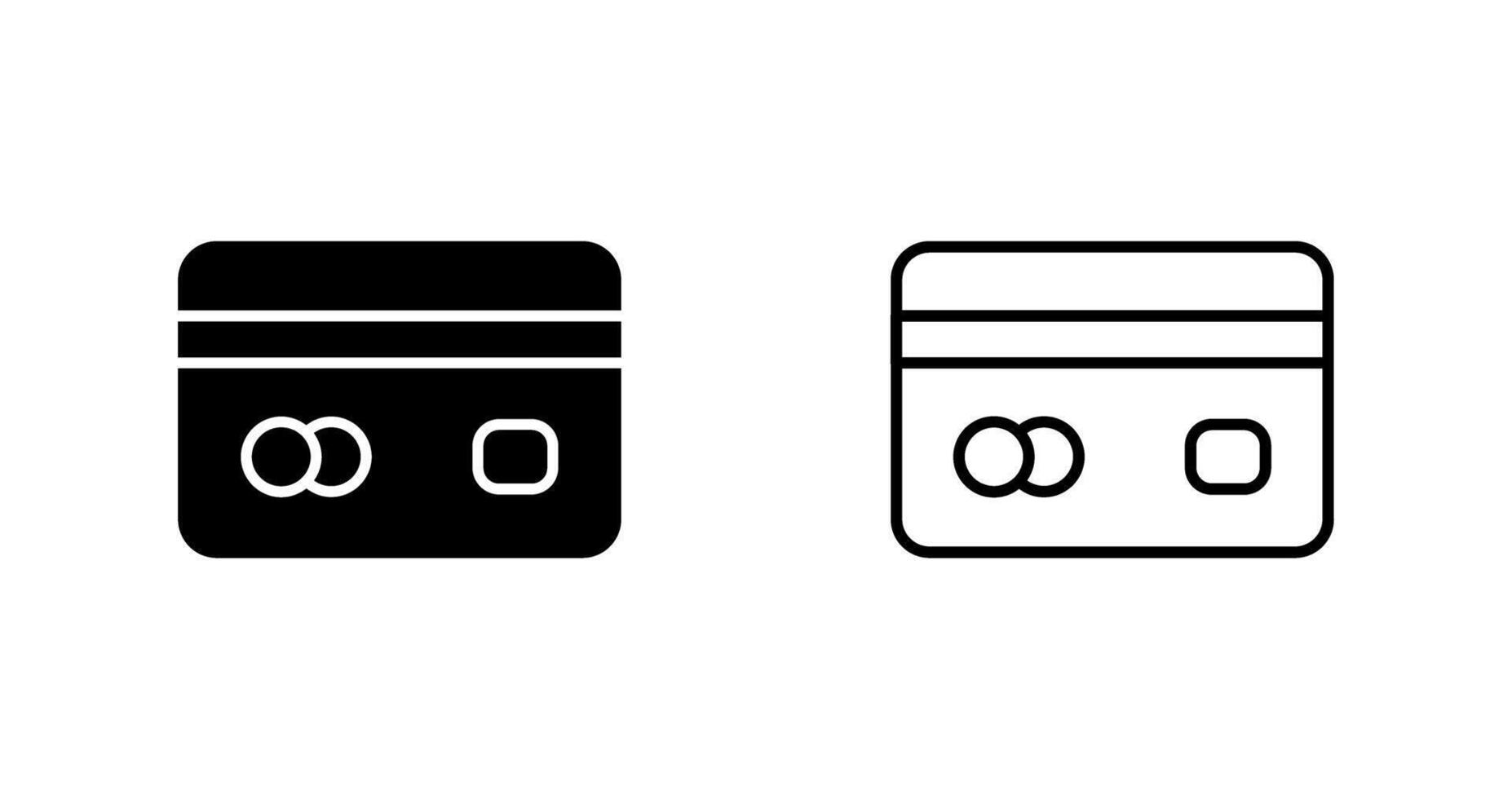 creditcard vector pictogram