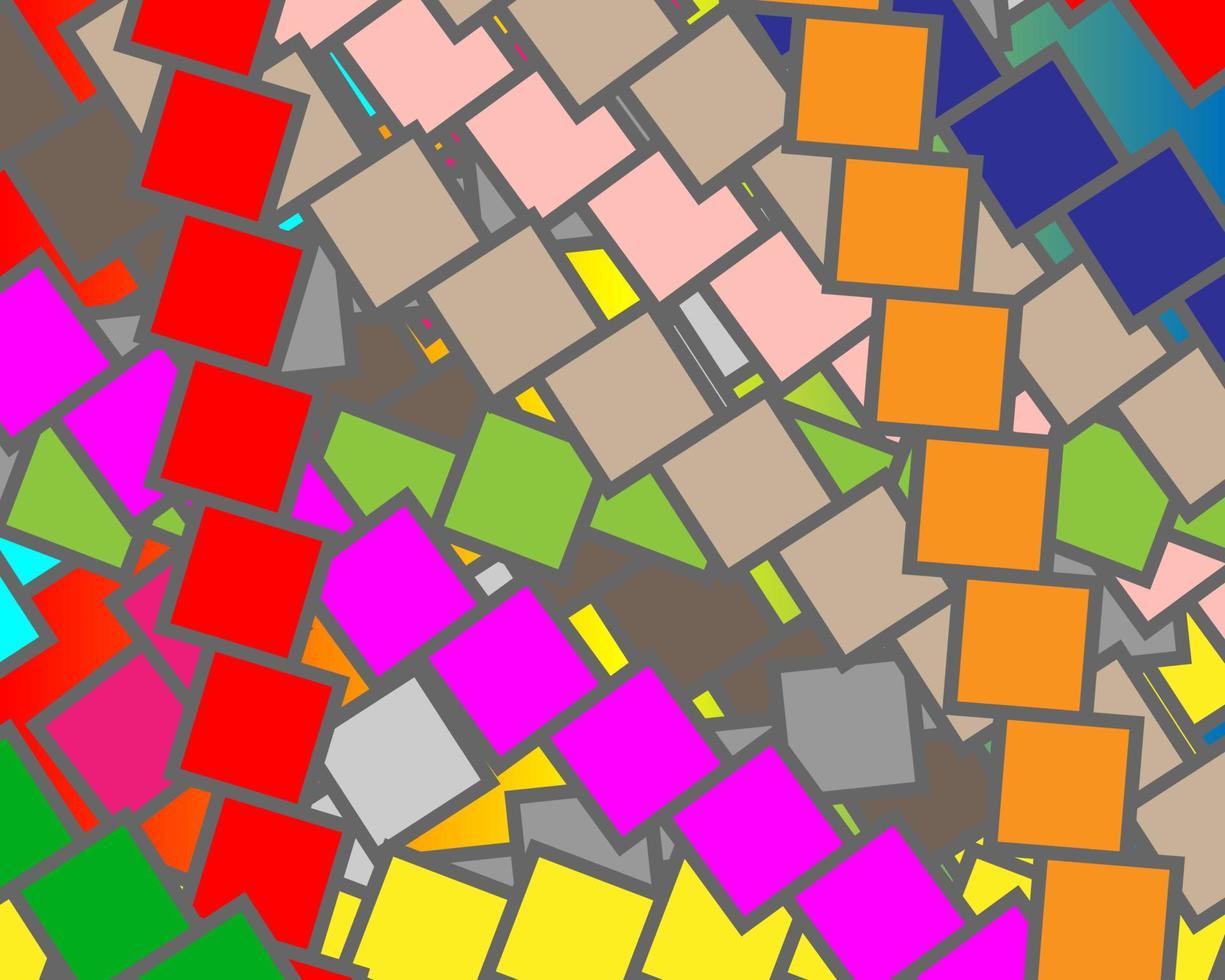 veelkleurige abstracte afbeelding met levendige kleuren. naadloze patroon vectorillustratie. eps10 vector