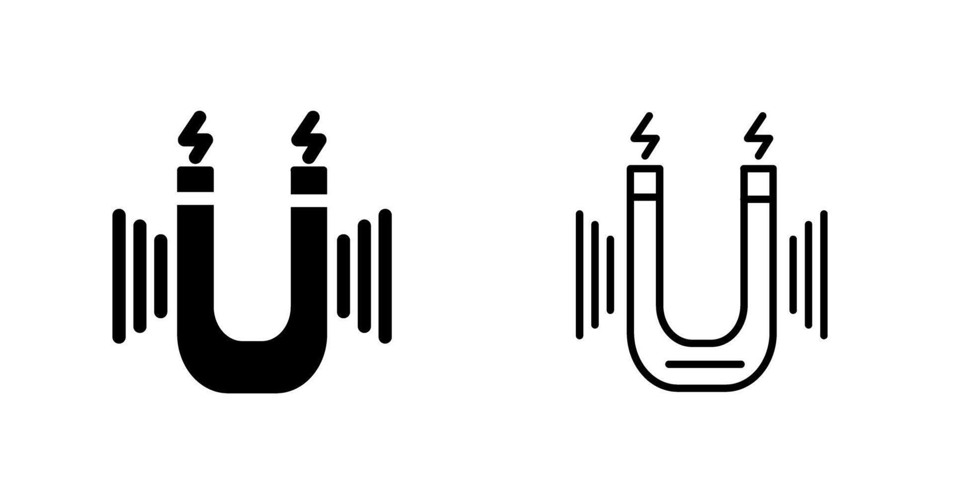 magneet vector pictogram