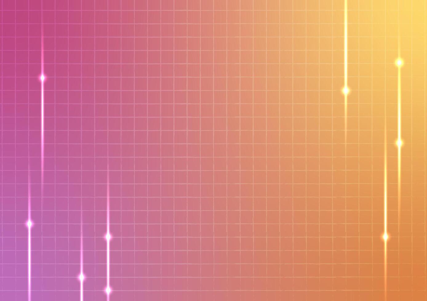 plein roze patroon oranje helling geomagnetisch achtergrond vector