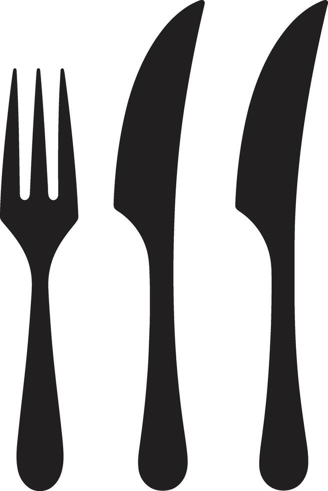 levensgenieter etiquette embleem vector logo voor verfijnd dining symbool prima dining Mark vork en mes vector icoon voor culinaire klasse