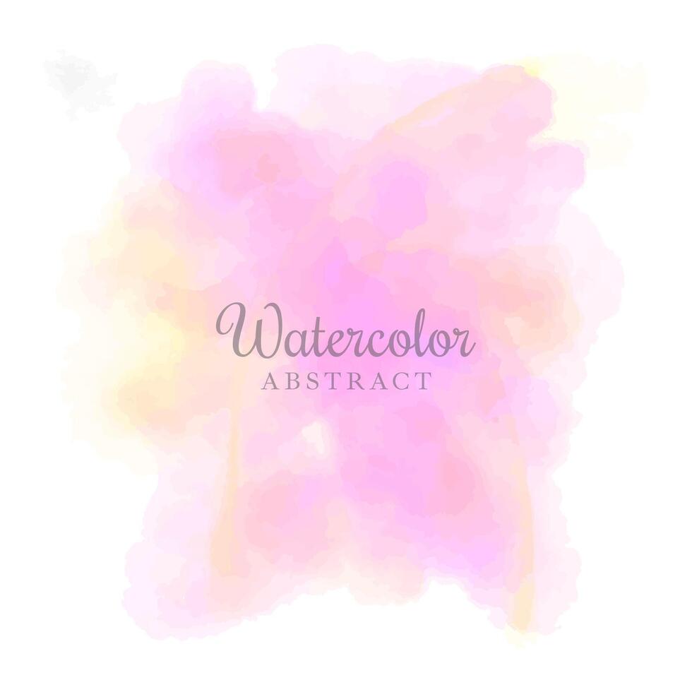 abstract waterverf wassen accent vector