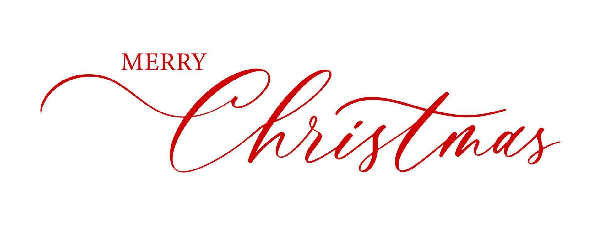 merry christmas achtergrond met typografie, belettering. wenskaart. spandoek en affiche. vector