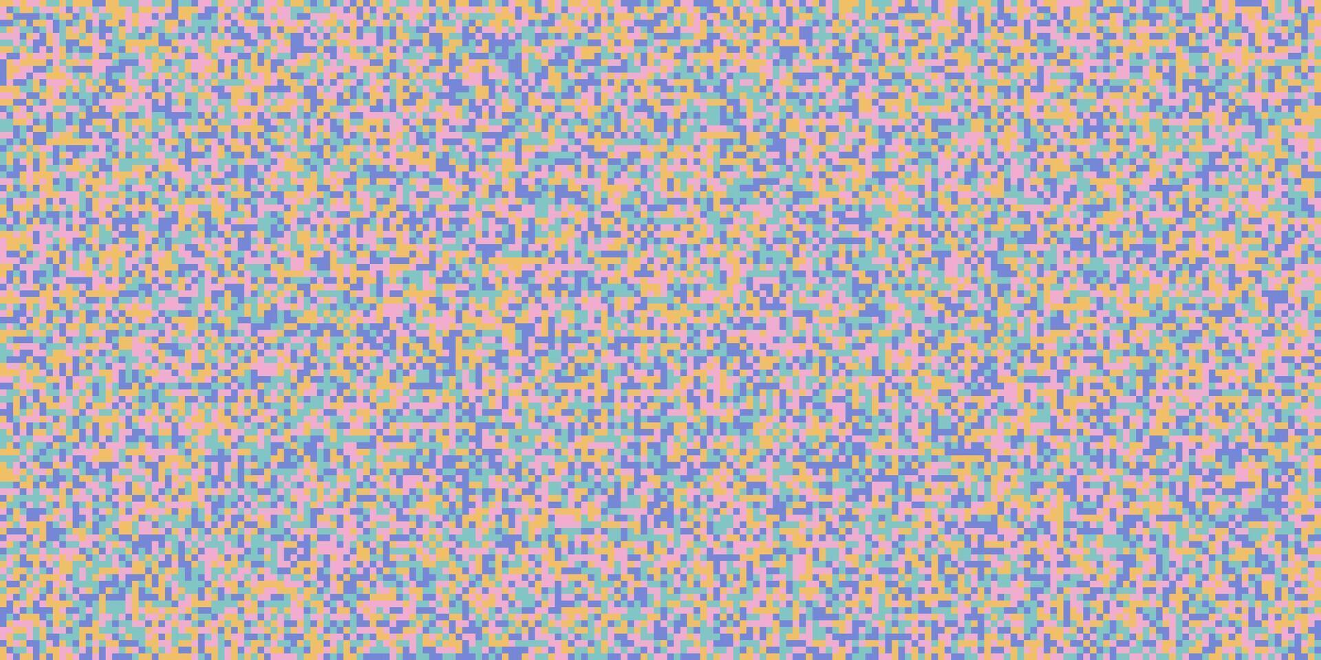 pastel kleuren pixel achtergrond. naadloos vervagen pixel patroon. wijnoogst illustratie voor nostalgisch grafisch ontwerp. illustratie met plein pixels vector