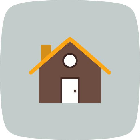 Huis pictogram vectorillustratie vector