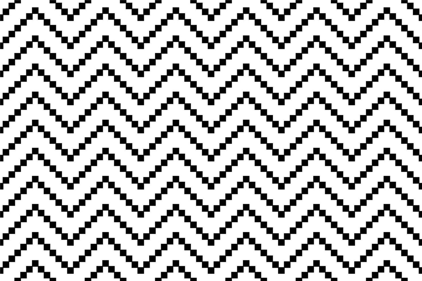 zigzag patroon naadloos. illustratie vector