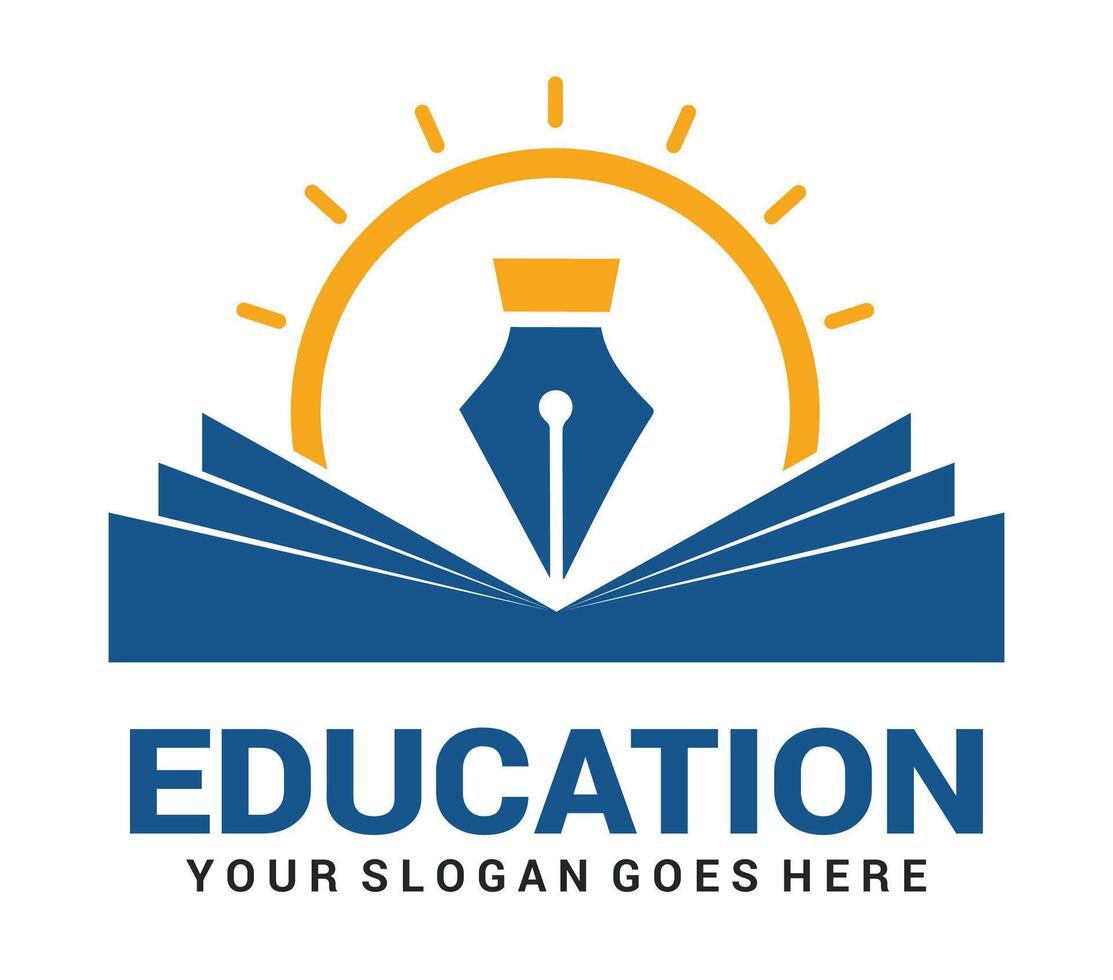 onderwijs logo sjabloon. vector