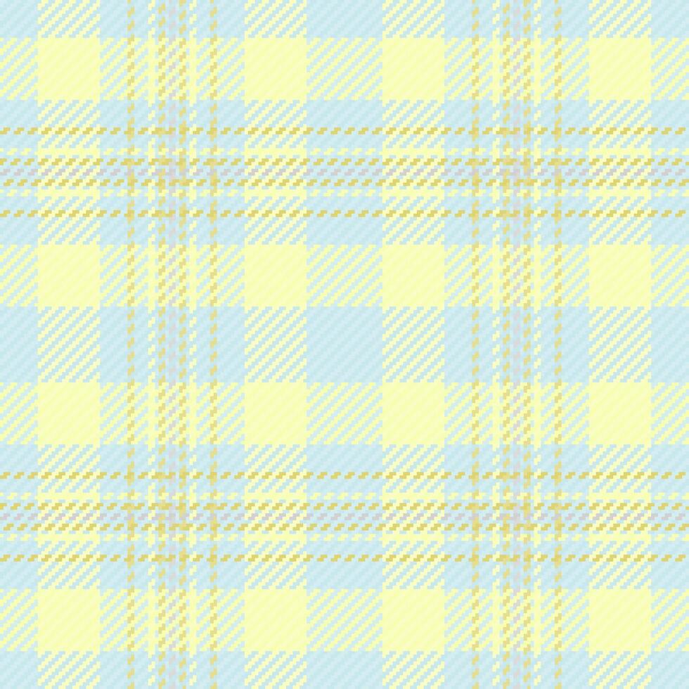 patroon achtergrond van Schotse ruit textiel plaid met een naadloos structuur controleren kleding stof. vector