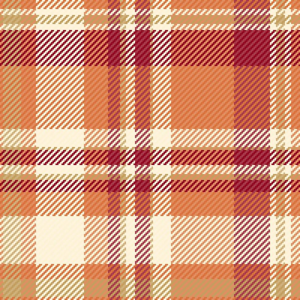 plaid textiel naadloos van achtergrond controleren patroon met een structuur kleding stof tartan. vector