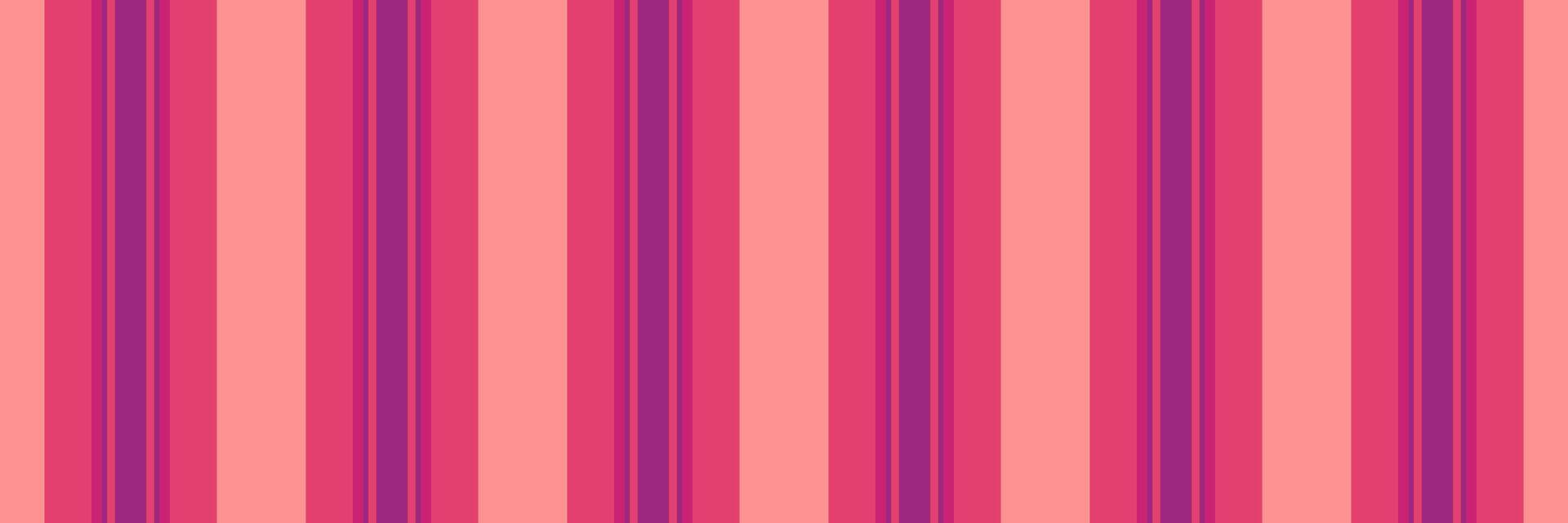 mannelijk patroon achtergrond lijnen, bedekking structuur textiel verticaal. instelling streep kleding stof naadloos in rood en roze kleuren. vector
