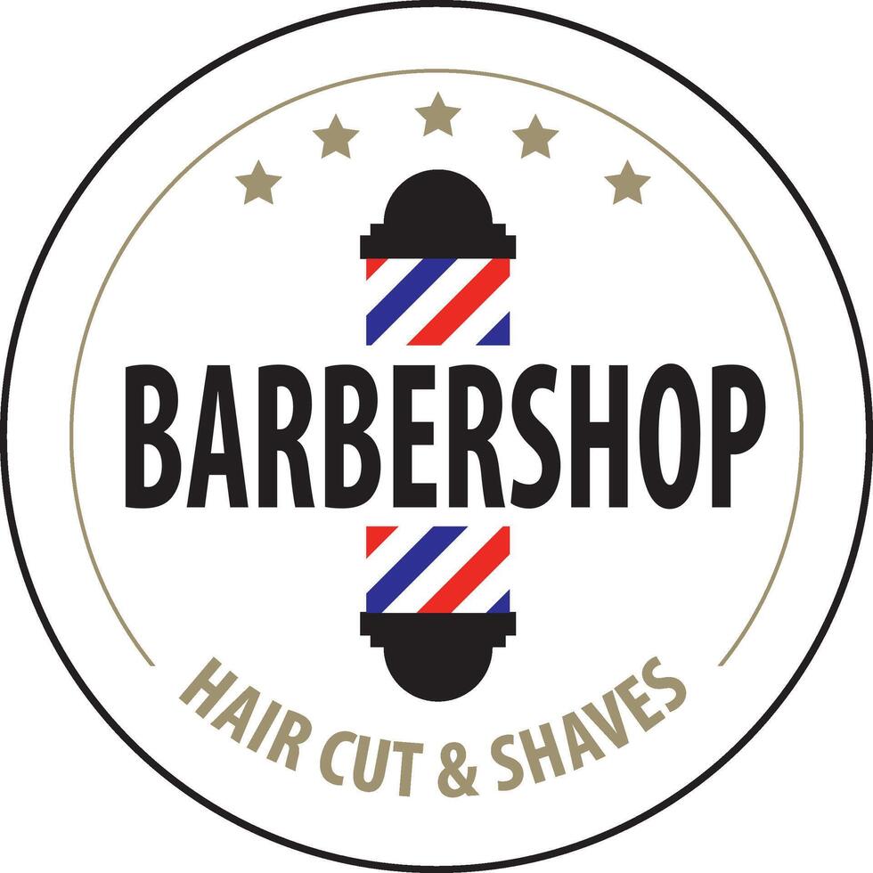 kapper winkel etiketten, banier, logo inspiratie vector