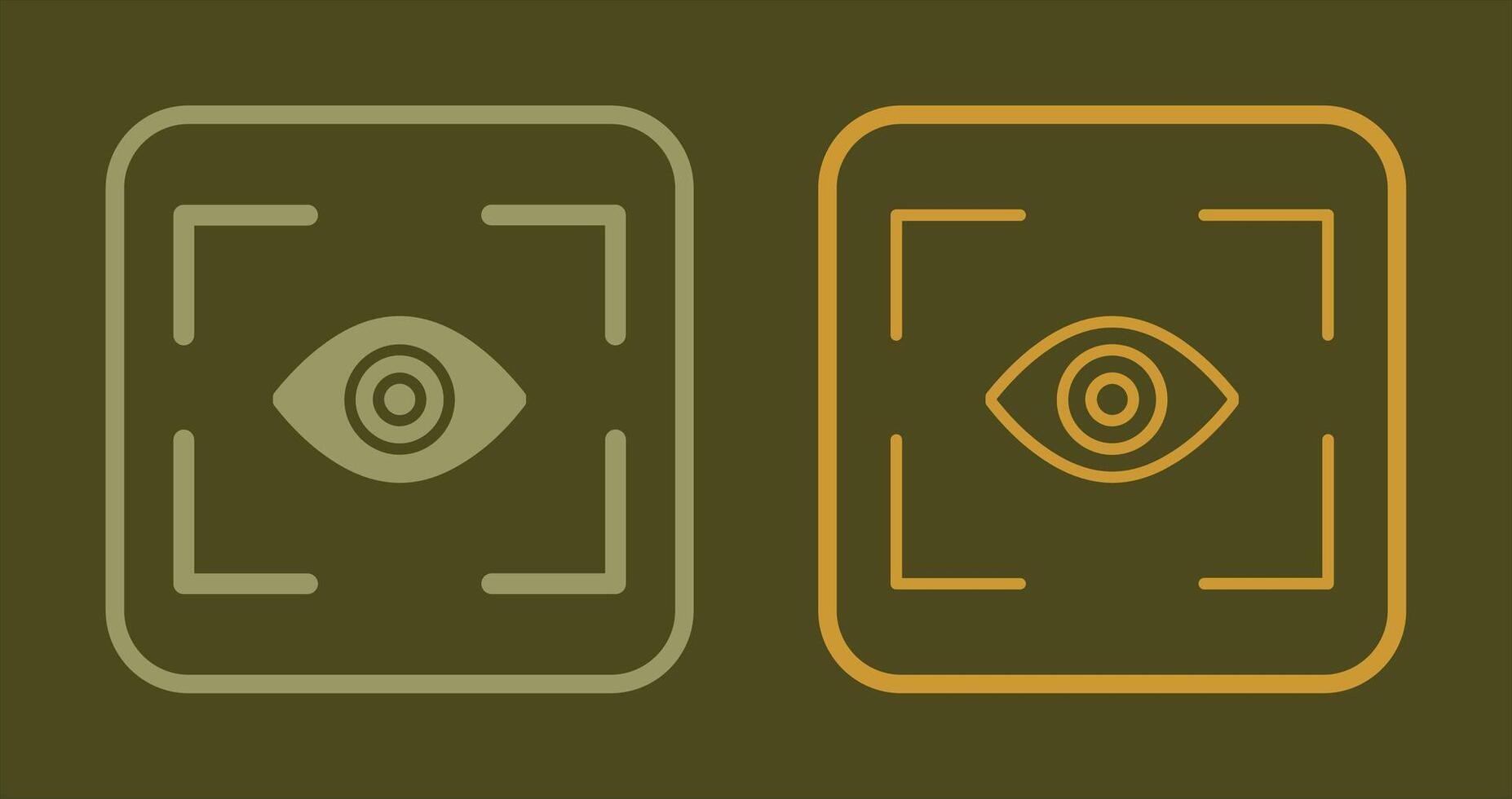 oog scan pictogram vector