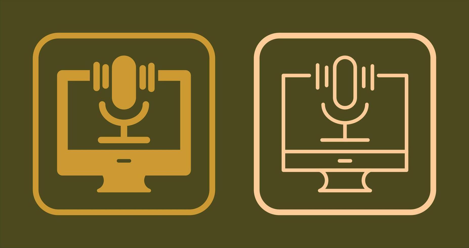 voicerecorder pictogram vector