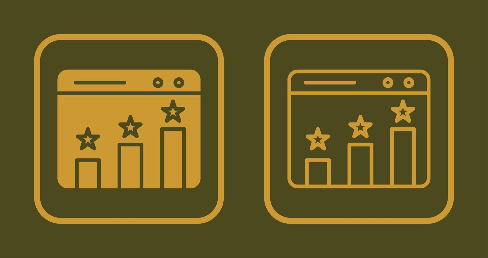 website ranking pictogram vector