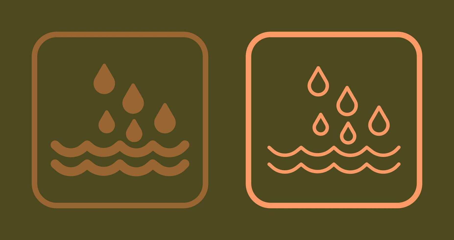 waterdruppel pictogram vector