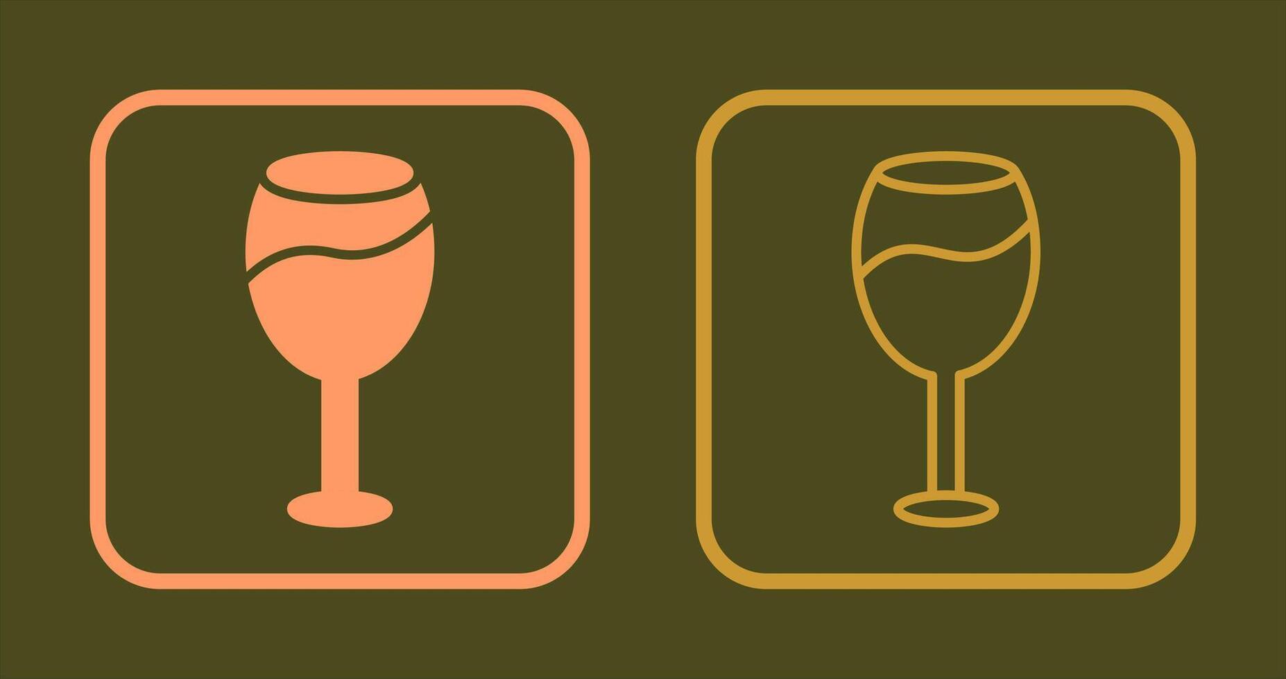 wijnglas pictogram vector