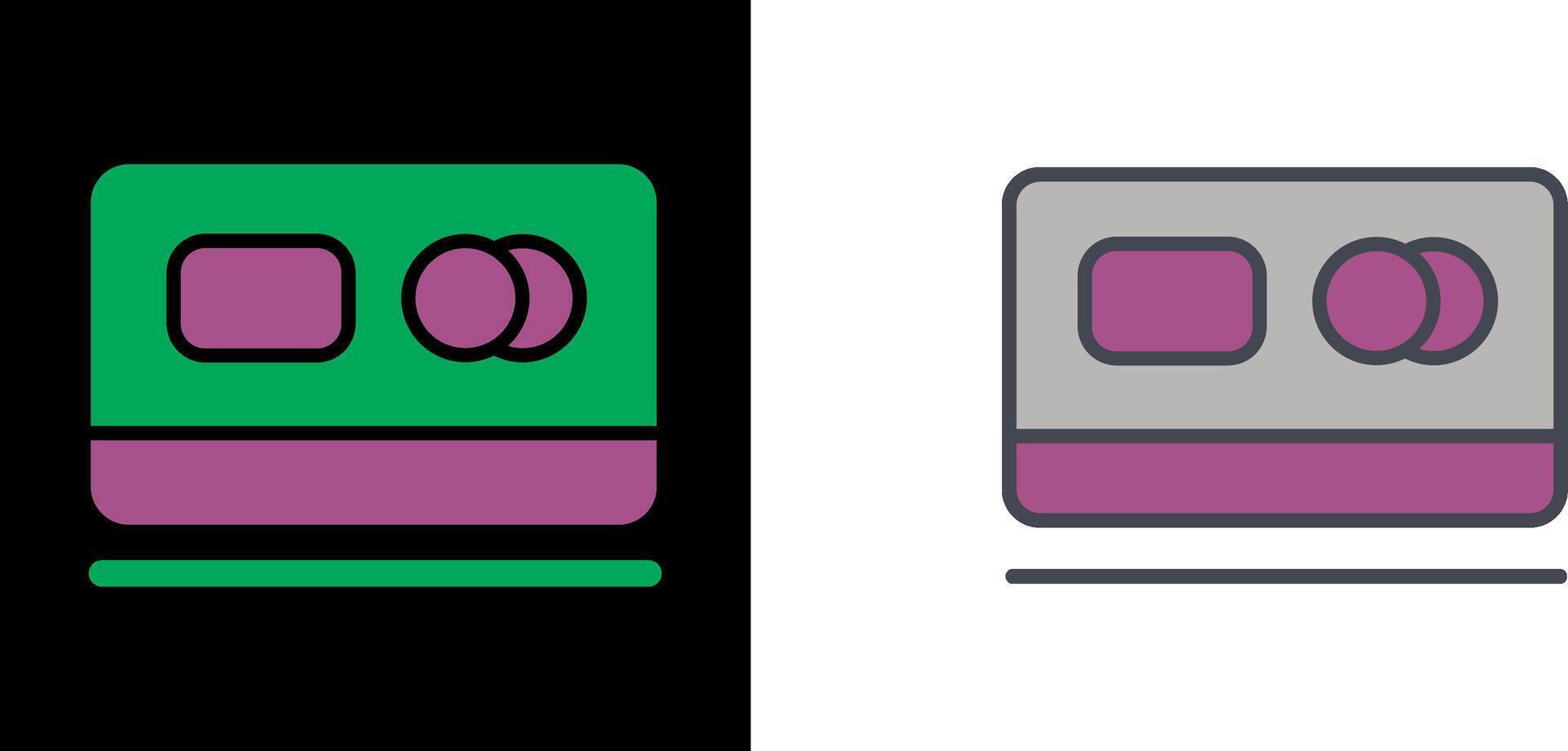 creditcard pictogram vector