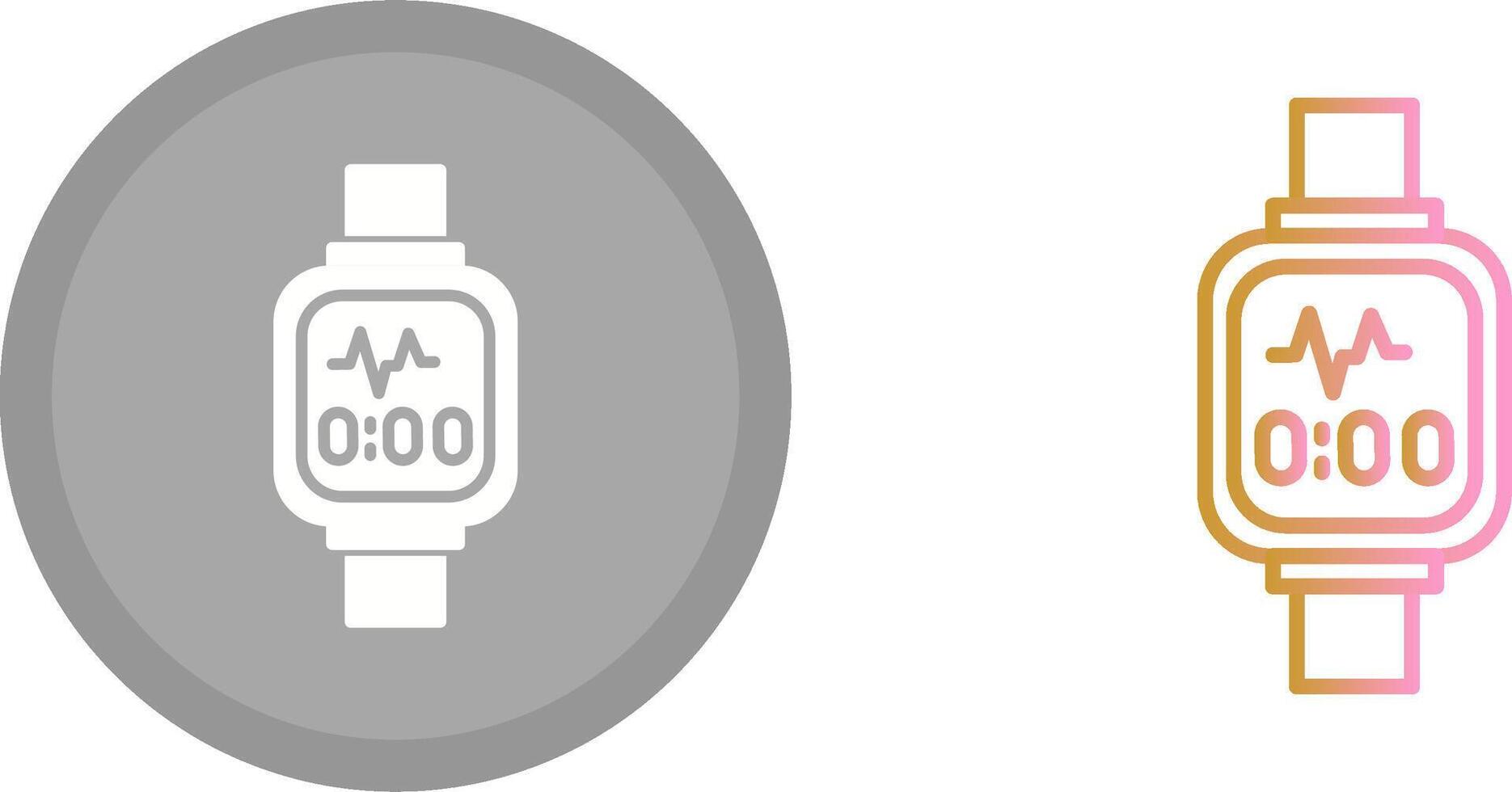 smartwatch icoon vector