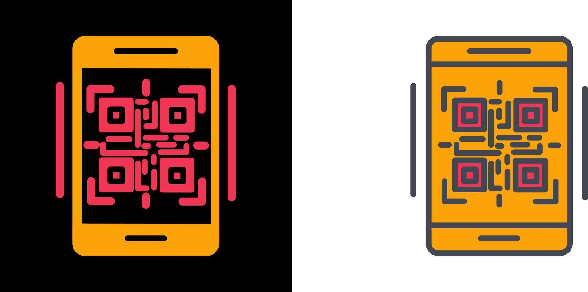 QR-code pictogram vector