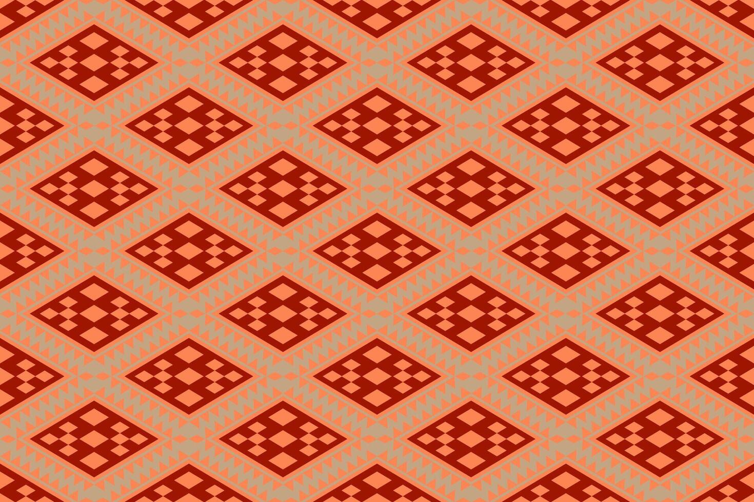 meetkundig etnisch oosters naadloos patroon. kan worden gebruikt in kleding stof ontwerp voor kleding, textiel, inpakken, achtergrond, behang, tapijt, borduurwerk stijl vector